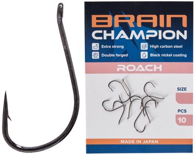 Гачок Brain Champion Roach #12 (10 шт/уп) 18585468 фото