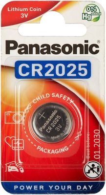 Батарея Panasonic CR 2025 BLI 1 LITHIUM 39920005 фото