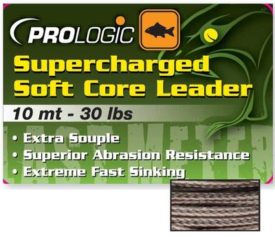 Лідкор Prologic Supercharged Soft Core Leader 5m 50lbs Camo Silt 18460204 фото
