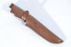 Шкіряні піхви для ножа Великі L з застібкою коричневі 11101054 фото 1