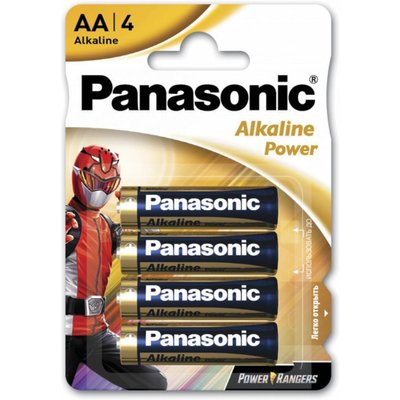 Батарейки Panasonic Alkaline Power щелочные AA блистер, 4 шт 39920041 фото