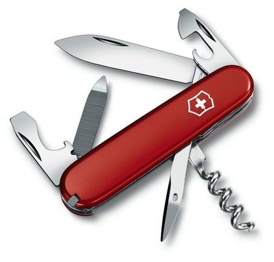 Швейцарский нож Victorinox Sportsman (0.3802) Красный 4001082 фото