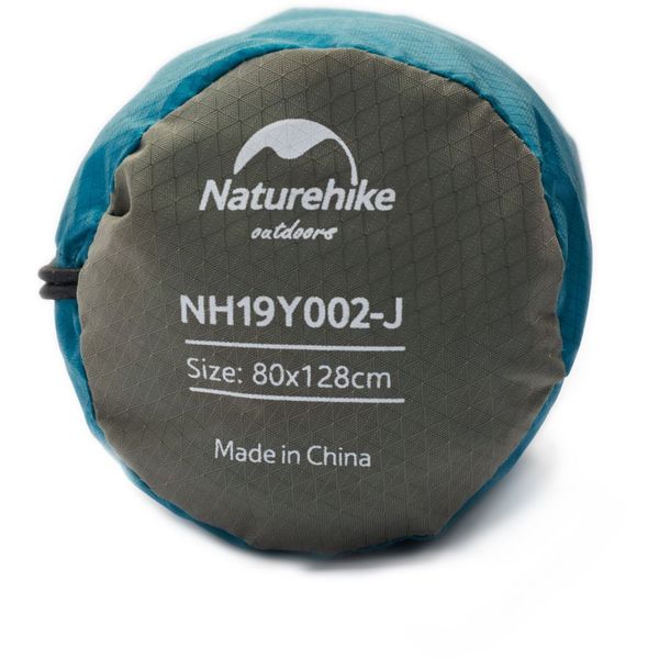 Рушник Naturehike MJ02 Ultralight NH19Y002-J, 128 см х 80 см, смарагдовий 68188 фото