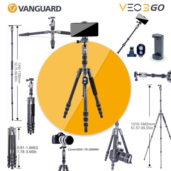 Штатив Vanguard VEO 3GO 204AB (VEO 3GO 204AB) DAS301091 фото