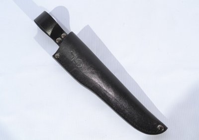 Шкіряні піхви для ножа середні L Чорні 11101050 фото