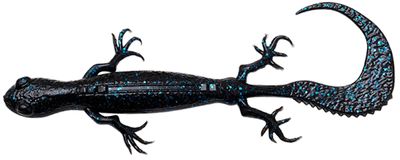 Силікон Savage Gear 3D Lizard 100m 5.5g Black & Blue (6 шт/уп) 18542160 фото