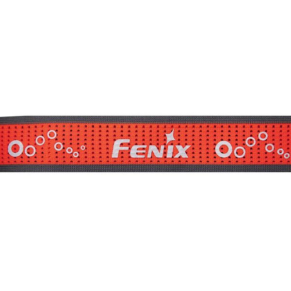 Пов'язка на голову Fenix одинарна AFH-05, чорно-червона 99175 фото