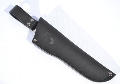 Шкіряні піхви для ножа великі XXL чорні 11101080 фото