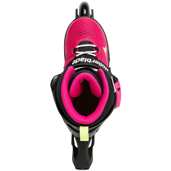 Rollerblade роликовые коньки Microblade pink-light green 36.5-40 29286 фото