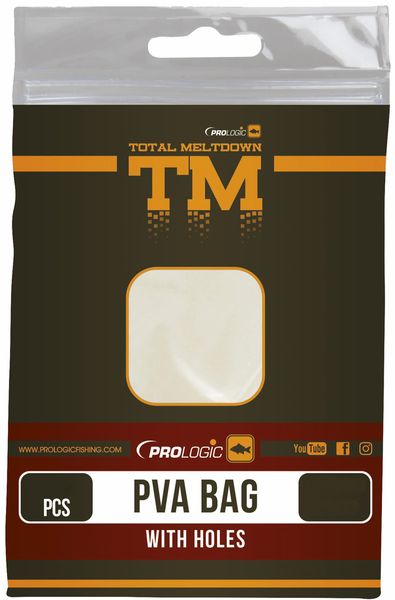 ПВА пакет Prologic TM PVA Bag With Holes 80x125mm (18шт/уп) 18460918 фото