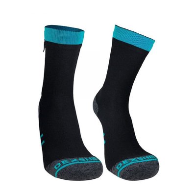 Шкарпетки водонепроникні Dexshell Running Lite, р-р XL, блакитні 77370 фото