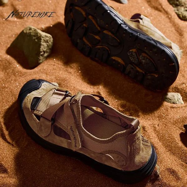 Трекінгові літні черевики Naturehike CNH23SE004, розмір L, чорні 96335 фото