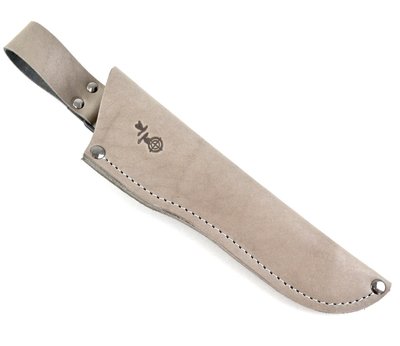 Шкіряні ножни (піхви) для ножа середні XL Сірі 11101081 фото