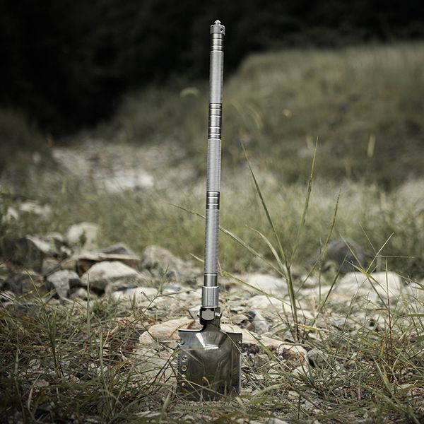 Лопата Naturehike Multifunctional outdoor shovel NH20GJ002, сріблястий 86173 фото