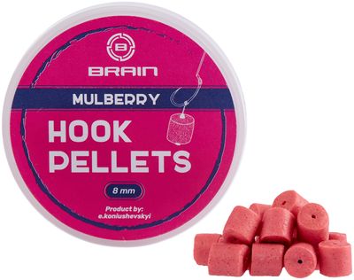 Пеллетс Brain Hook Pellets Mulberry (шовковиця) 12mm 70g 18585383 фото