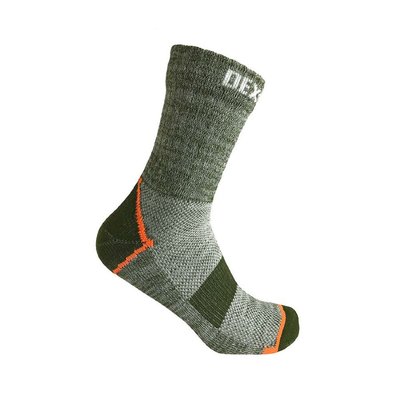 Шкарпетки водонепроникні Dexshell Terrian Walking Ankle, p-p XL, зелені 44567 фото