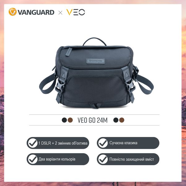 Сумка Vanguard VEO GO 24M Black (VEO GO 24 M BK) DAS301096 фото