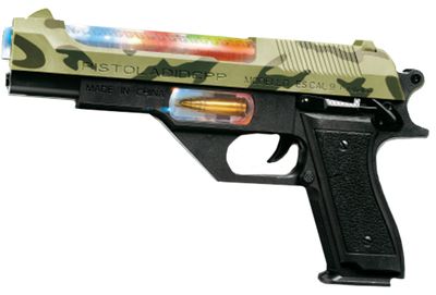 Пістолет світло-звуковий ZIPP Toys Пустельний орел камуфляж 5320031 фото