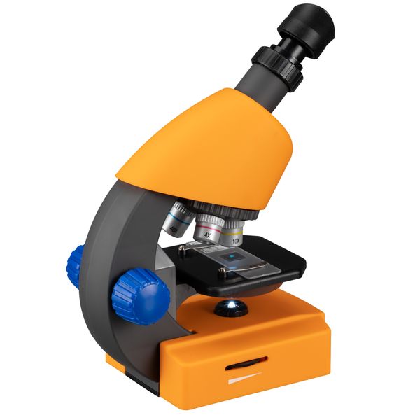 Мікроскоп Bresser Junior 40x-640x Orange з кейсом (8851310) 926813 фото