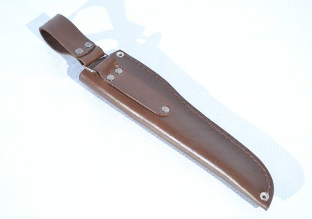 Шкіряні піхви для ножа середні L коричневі 11101051 фото