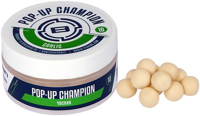 Бойли Brain Champion Pop-Up Garlic (часник) 12mm 34g 18582216 фото