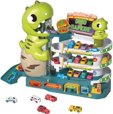 Ігровий набір ZIPP Toys Dino паркінг електричний 5320126 фото