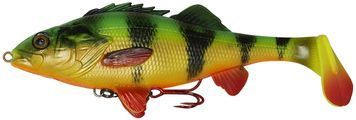 Силікон Savage Gear 4D Perch Shad SS 125mm 25.0g #02 Firetiger (поштучно) 18540808 фото
