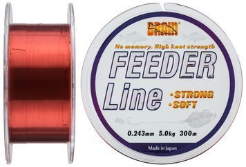 Волосінь Brain Feeder 300 m 0,243 mm #2.25 18587004 фото
