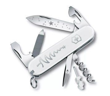Швейцарський ніж Victorinox Sportsman Christmas 84 мм Білий (0.3804.77) V77553758 фото