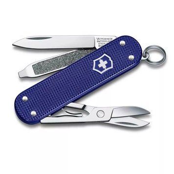 Швейцарський ніж Victorinox Classic SD Alox Colors Minty Mint 58 мм, 5 функцій, Синій (0.6221.222G) V77552249 фото