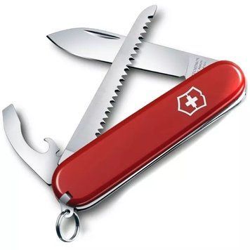 Швейцарський ніж Victorinox Walker 84 мм 9 функцій Червоний у блістері (0.2313.B1) V77553493 фото