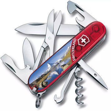 Швейцарський ніж Victorinox Climber Matterhorn Червоний 1.3703.TE2 V77554180 фото