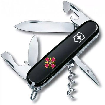 Швейцарський ніж Victorinox Spartan Army 91 мм Емблема СВ ЗСУ (1.3603.3_W0020u) V77553002 фото