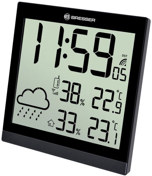 Метеостанція Bresser TemeoTrend JC Black 7004404CM3000 фото