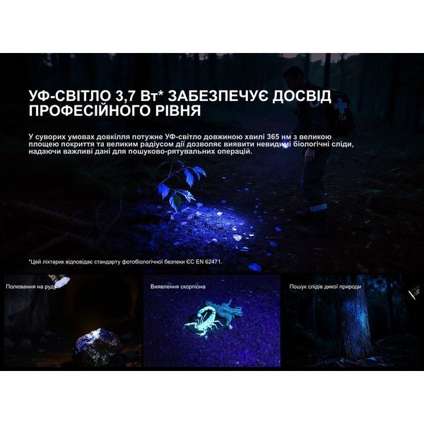 Фонарь поисковый ручной Fenix ​​LR35R PRO LR35RPRO 100002627 фото