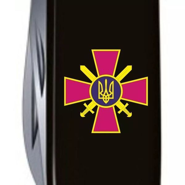 Швейцарський ніж Victorinox Spartan Army 91 мм Емблема СВ ЗСУ (1.3603.3_W0020u) V77553002 фото