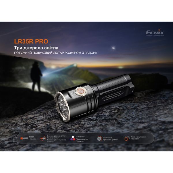 Фонарь поисковый ручной Fenix ​​LR35R PRO LR35RPRO 100002627 фото