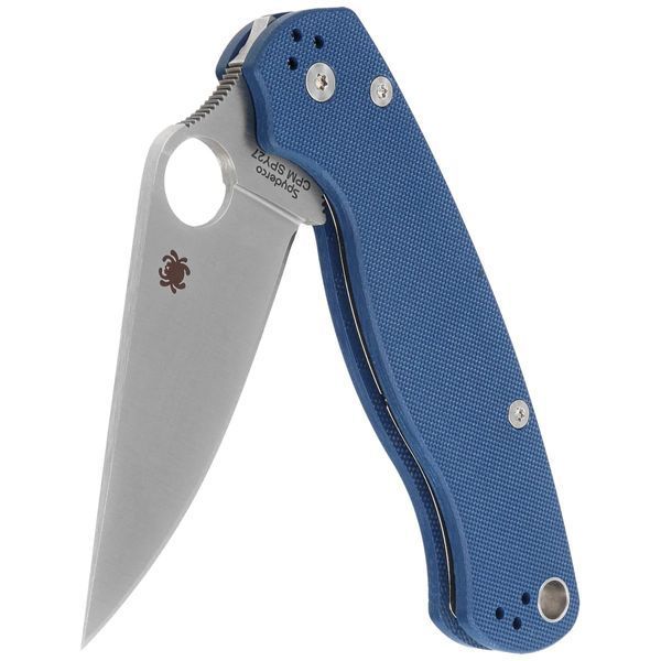 Нож Spyderco Para Military 2 CPM SPY27 G-10 Blue C81GPCBL2 871656 фото