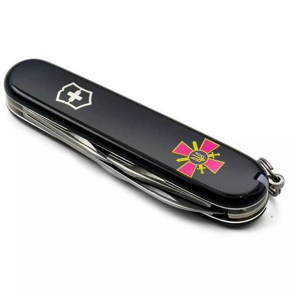 Швейцарський ніж Victorinox Spartan Army 91 мм Емблема СВ ЗСУ (1.3603.3_W0020u) V77553002 фото