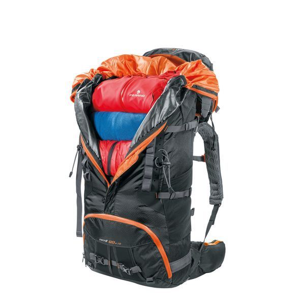 Рюкзак туристичний Ferrino XMT 80+10 Black/Orange (75651GCC) 926454 фото
