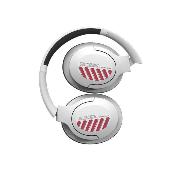 Гарнітура ігрова Bloody MH360 (White), білий колір, Bluetooth v5.3 + 3.5 Jack MH360 (White) 1606310 фото