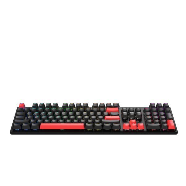 Механическая клавиатура A4Tech Bloody S510R Fire Black, красные свечи, черная, RGB подсветка клавиш, USB S510R (Fire Black) 1606183 фото