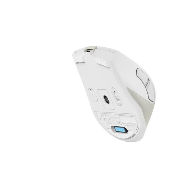 Мышь беспроводная A4Tech Fstyler FG45CS Air (Cream Beige), USB, цвет белый+бежевый FG45CS Air (Cream Beige) 1606365 фото