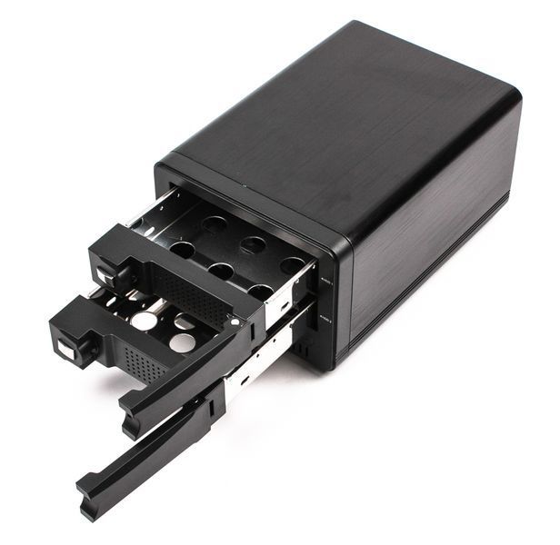 Внешний карман AgeStar 3U2B3A1 для 2х 3.5 SATA НЖД 3U 2B 3A1 (Black) 0906084 фото