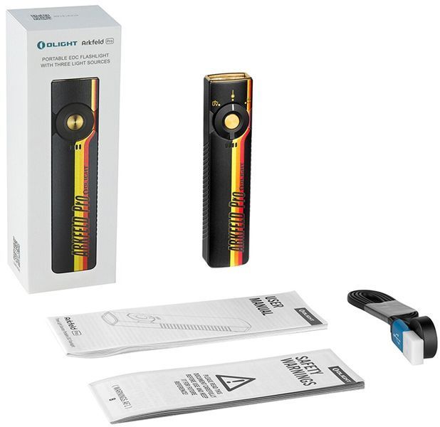 Фонарь Olight Arkfeld Pro Class 1 CW Racing Stripes (1300 Lm) 0.0000.0908 23704815 фото