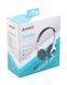 Гарнітура A4-Tech FH100U USB, колір чорний + білий FH100U (Panda) 1605792 фото 5