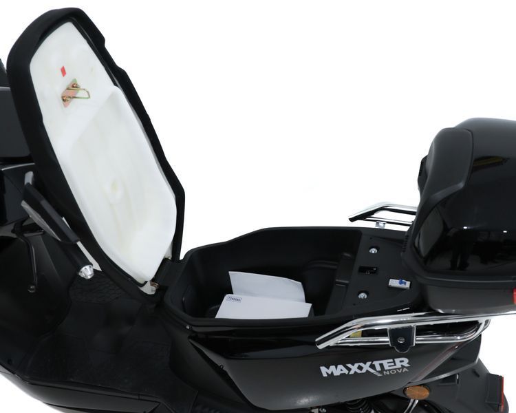Электроскутер Maxxter NOVA (Silver), серебряный NOVA (Silver) 1605948 фото