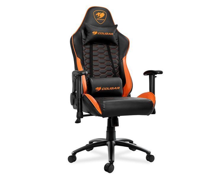 Кресло игровое Outrider, черный-оранжевый Outrider 1605158 фото