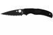 Нож Spyderco Native Chief Lightweight CTS-BD1N FRN Black Blade Серрейтор C244SBBK 871703 фото 1