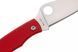 Ніж Spyderco Grasshopper 12C27 G-10 Red C138GRDP 871680 фото 6